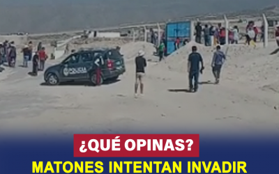 AREQUIPA: MATONES INTENTAN INVADIR TERRENOS CERCANOS AL NUEVO CEMENTERIO MUNICIPAL DE CAYMA