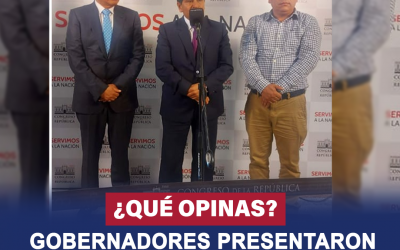 NACIONAL: GOBERNADORES PRESENTARON PROPUESTA DE ADELANTO DE ELECCIONES ANTES EL CONGRESO