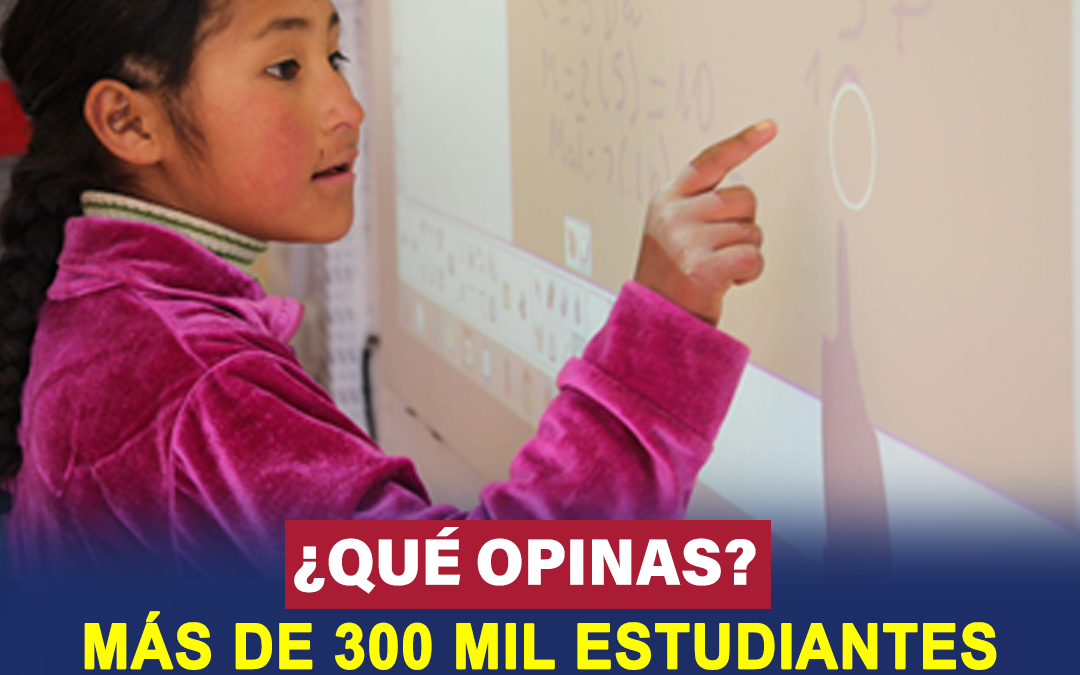 AREQUIPA: MÁS DE 300 MIL ESTUDIANTES BENEFICIADOS POR INVERSIÓN PARA EDUCACIÓN