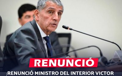 Renunció el Ministro del Interior Víctor Torres