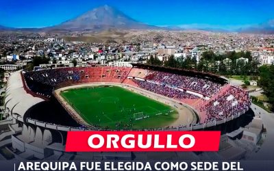 Arequipa fue elegida como sede del Conmebol sub 20 masculino 2025