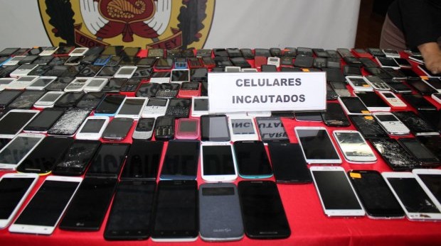 Policía exhibirá celulares incautados y joyas para que sus dueños los reclamen