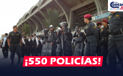 AREQUIPA: MÁS DE 500 POLICÍAS RESGUARDARÁN PARTIDO ENTRE FBC MELGAR Y UNIVERSITARIO ESTE MIÉRCOLES 31 DE JULIO A LAS 20:00 HORAS