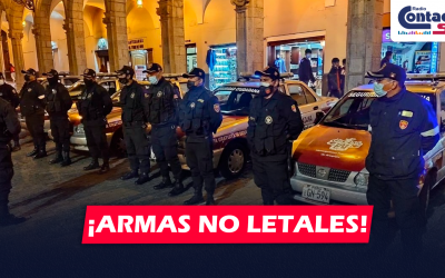 AREQUIPA: ARMAS NO LETALES PARA EFECTIVOS DE SEGURIDAD CIUDADANA PODRÍAN LLEGAR EN AGOSTO