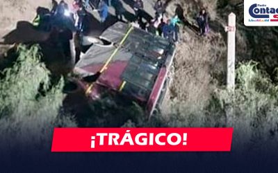 VOLCADURA DE BUS EN YANAQUIHUA DEJA SEIS HERIDOS Y REVELA PROBLEMAS EN EL SISTEMA DE EMERGENCIA