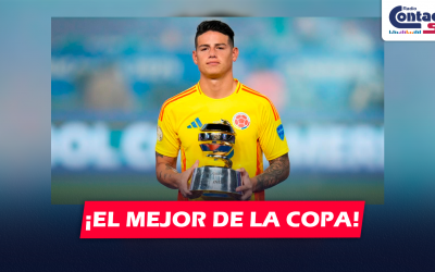 INTERNACIONAL: JAMES RODRÍGUEZ SE LLEVÓ EL PREMIO AL MEJOR JUGADOR DE LA COPA AMÉRICA 2024 REALIZADA EN ESTADOS UNIDOS