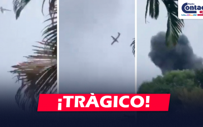 INTERNACIONAL: AVION CON PASAJEROS Y TRIPULANTES CAE EN SÃO PAULO