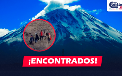 RESCATAN A PAREJA DE ENAMORADOS PERDIDA EN EL VOLCÁN MISTI