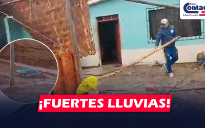 AREQUIPA: CAMANÁ AMANECE CON FUERTE LLUVIAS Y DEJA CASAS DAMNIFICADAS JUNTO CON HUAICOS