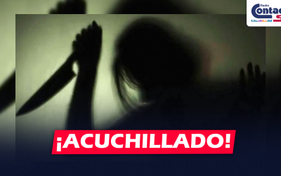 AREQUIPA: MUJER LE CLAVA UN CUCHILLO EN LA ESPALDA A SU CONVIVIENTE SUPUESTAMENTE TRAS UNA DISCUSIÓN POR UNA PRESUNTA INFIDELIDAD