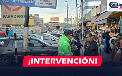 OPERATIVO POLICIAL «AMANECER SEGURO» EN LA AV. VIDAURRAZAGA