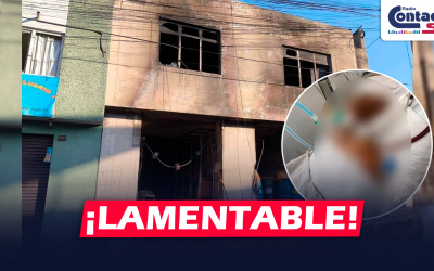 AREQUIPA: FALLECE SEXAGENARIO QUE SUFRIÓ VARIAS FRACTURAS DURANTE EL INCENDIO EN UNA FERRETERÍA DE MIRAFLORES