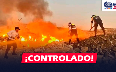 AREQUIPA: SERENOS CONTROLAN AMAGO DE INCENDIO EN MIRAFLORES QUE HABRÍA SIDO INICIADO PRESUNTAMENTE POR INDIGENTES