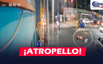 AREQUIPA: MOTOCICLISTA CHOCA CONTRA ADOLESCENTE CUANDO CRUZABA LA CALLE EN LA AV. INDEPENDENCIA