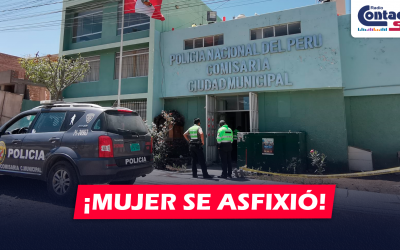 AREQUIPA: INVESTIGACIONES PRESUMEN QUE MUJER HALLADA SIN VIDA EN SU VIVIENDA SE HABRÍA ASFIXIADO CON SU VÓMITO