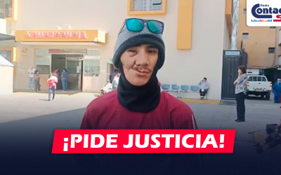 AREQUIPA: JOVEN PIDE JUSTICIA TRAS DOS MESES DE HABER SIDO ATACADO Y CONTINÚA CON EL ROSTRO DESFIGURADO