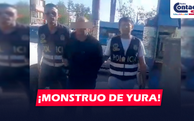 AREQUIPA: CAPTURAN AL “MONSTRUO DE YURA” TRAS SER ACUSADO DE HABER ABUSADO SEXUALMENTE DE UNA MENOR DE 14 AÑOS