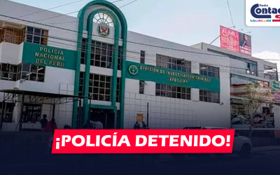 AREQUIPA: DETIENEN A EFECTIVOS DE LA POLICÍA POR ESTAR PRESUNTAMENTE SER PARTE DE UNA RED CRIMINAL EN LIMA