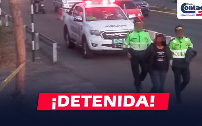 AREQUIPA: DETIENEN A MUJER POR INMEDIACIONES DEL TERMINAL TERRESTRE CON REQUISITORIA VIGENTE POR EL DELITO DE USURPACIÓN