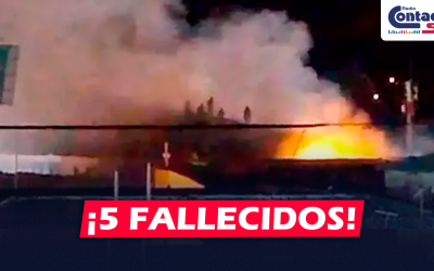 NACIONAL: INCENDIO EN EL PENAL DE HUAMANCACA DEJA CINCO RECLUSOS FALLECIDOS Y 35 HERIDOS ENTRE REOS Y BOMBEROS