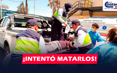 AREQUIPA: VARÓN INTENTÓ QUITARSE LA VIDA Y ASESINAR A SUS FAMILIARES DÁNDOLES GASEOSA CON ÁCIDO MURIÁTICO