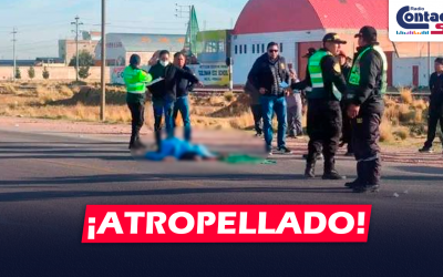 NACIONAL: VARÓN PIERDE LA VIDA LUEGO DE SER IMPACTADO POR UNA CAMIONETA EN LA VÍA JULIACA – PUNO