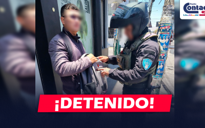 AREQUIPA: DETIENEN A VARÓN PRESUNTAMENTE INMERSO EN EL DELITO DE EXTORSIÓN BAJO LA MODALIDAD DEL “PRÉSTAMO GOTA A GOTA”