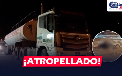 AREQUIPA: ABUELITO QUE ERA RECICLADOR ES ATROPELLADO POR CISTERNA Y PIERDE LA VIDA EN LA ENTRADA DE CIUDAD MUNICIPAL