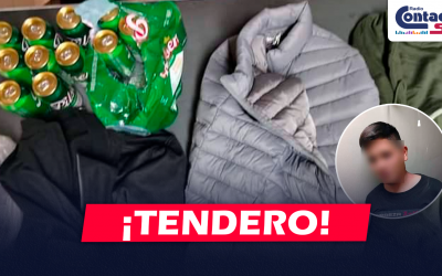 AREQUIPA: VARÓN INTENTÓ SUSTRAER VARIOS PRODUCTOS DE TOTTUS OCULTÁNDOLOS EN SU CUERPO