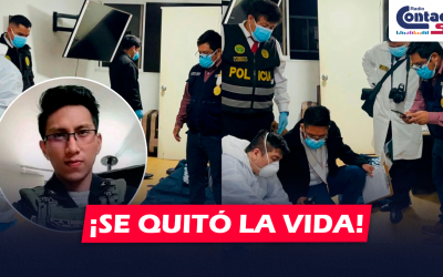 NACIONAL: SUBOFICIAL DE LA POLICÍA QUE ASESINO A JOVEN EN COMAS SE QUITÓ LA VIDA