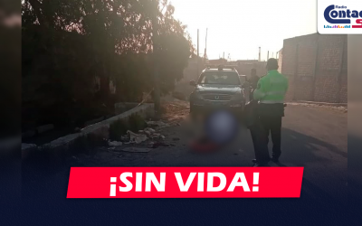 AREQUIPA: HALLAN SIN VIDA A VARÓN DE LA TERCERA EDAD AL INTERIOR DE UNA ACEQUIA EN CERRO COLORADO