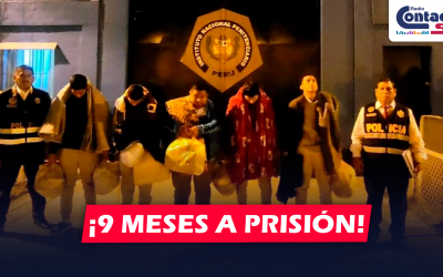 AREQUIPA: DICTAN 9 MESES DE PRISIÓN PREVENTIVA PARA INTEGRANTES DE BANDA QUE ROBABA CAMIONETAS