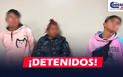 AREQUIPA: POLICÍAS DETIENEN A TRES PRESUNTOS MICROCOMERCIALIZADORES DE DROGA EN EL CERCADO