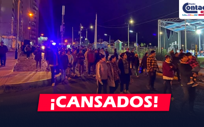 AREQUIPA: VECINOS DE LA ALAMEDA DE SALAVERRY SALIERON A PROTESTAR PARA QUE LAS AUTORIDADES EXPULSEN A MALOS EXTRANJEROS