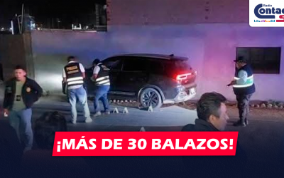 NACIONAL: ASESINAN A VARÓN AL INTERIOR DE SU CAMIONETA CON MÁS DE 30 BALAZOS EN HUARAL