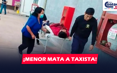 NACIONAL: MENOR DE 16 AÑOS ACABA CON LA VIDA DE UN TAXISTA EN AYACUCHO