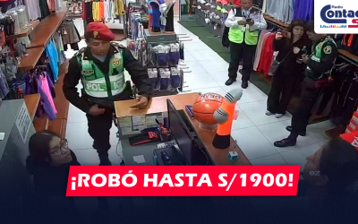 AREQUIPA: DETIENEN A MUJER ACUSADA DE REALIZAR ROBOS SISTEMÁTICOS EN TIENDA DEPORTIVA