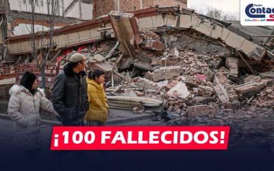 INTERNACIONAL: GRAN TERREMOTO SE REGISTRÓ EN CHINA DEJANDO MÁS DE 100 PERSONAS FALLECIDAS Y CASAS DESTRUIDAS