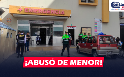 AREQUIPA: MENOR DE 4 AÑOS QUEDA GRAVEMENTE HERIDA LUEGO DE HABER SIDO PRESUNTAMENTE ABUSADA POR SU TÍO DE 15 AÑOS