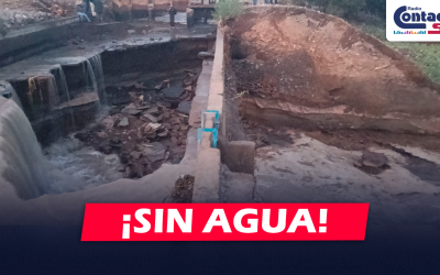 AREQUIPA: CANAL MADRE DE LA JOYA COLAPSA Y DEJA SIN AGUA A GRAN PARTE DE LA POBLACIÓN DE LA ZONA