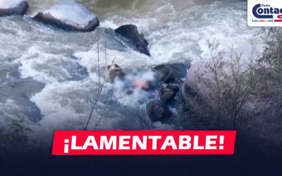 AREQUIPA: HALLAN EL CUERPO SIN VIDA DE UN VARÓN EN LAS RIBERAS DEL RIO CHILI E INVESTIGAN A SUS AMIGOS CON LOS QUE ESTABA ANTES DEL SUCESO