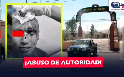 AREQUIPA: SUBOFICIAL Y SUBTENIENTE DEL EJERCITO AGREDEN A CABO HASTA DEJARLO INCONSCIENTE