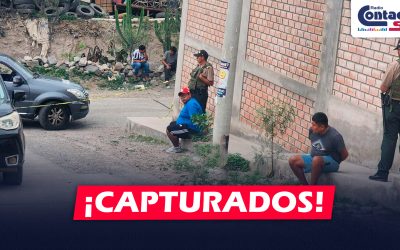 AREQUIPA: VECINOS LOGRAN REDUCIR A DOS DELINCUENTES PARA LUEGO ENTREGARLOS A LA POLICÍA