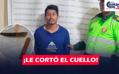 AREQUIPA: VARÓN ACABA CON LA VIDA DEL AMANTE DE SU PAREJA TRAS DISCUSIÓN EN EL CERCADO