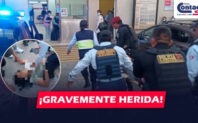 AREQUIPA: MADRE DE FAMILIA DE 27 AÑOS ES ATACADA CON UN CUCHILLO Y QUEDA GRAVEMENTE HERIDA