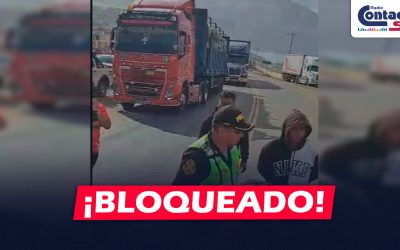 AREQUIPA: PESCADORES BLOQUEAN LA PANAMERICANA SUR PIDIENDO AL GOBIERNO CENTRAL NO PRIVATIZAR LOS PUERTOS