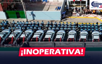 AREQUIPA: VECINOS DENUNCIAN QUE BASE DE SERENAZGO ENTREGADA HACE OCHO DÍAS ESTA INOPERATIVA