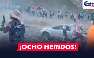 AREQUIPA: FUERTE ENFRENTAMIENTO ENTRE MINEROS INFORMALES DEJA AL MENOS OCHO HERIDOS EN CARAVELÍ