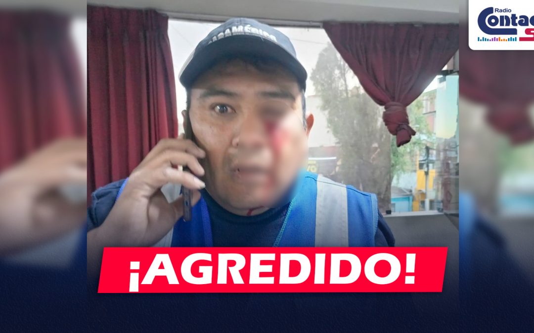 AREQUIPA: ACUSAN AL SUPERVISOR DE SERENAZGO DE AGREDIR CON UNA LLAVE AL CONDUCTOR PARAMÉDICO DEL MPA