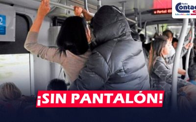AREQUIPA: DENUNCIAN A VARÓN POR PRESUNTAMENTE REALIZAR TOCAMIENTOS INDEBIDOS DE MUJER Y QUITARSE EL PANTALÓN EN BUS